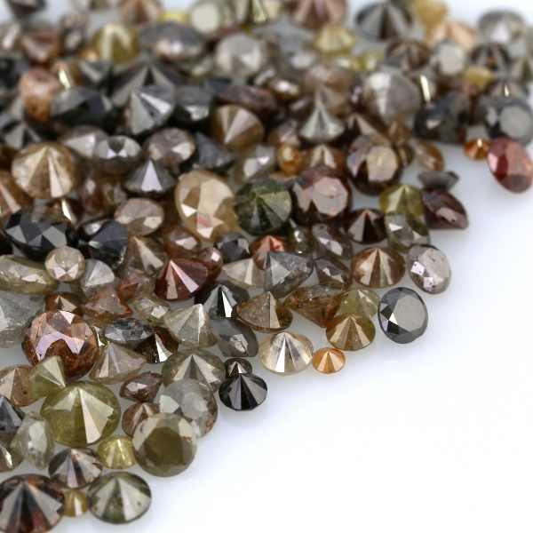 Natural Mix Color Round shape Diamonds 0.10 ct to 5.00 ct.
