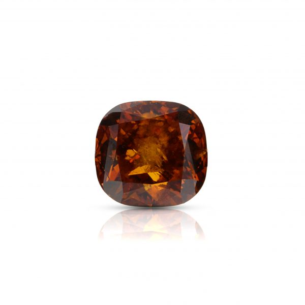 Rare collection stone, 3.91 ct. Natural Vivid Yellowish Orange Diamond,