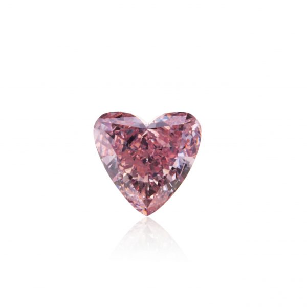 0.73 Ct. Natural Fancy Pink Heart Modified Brilliant Diamond, GIA Certified