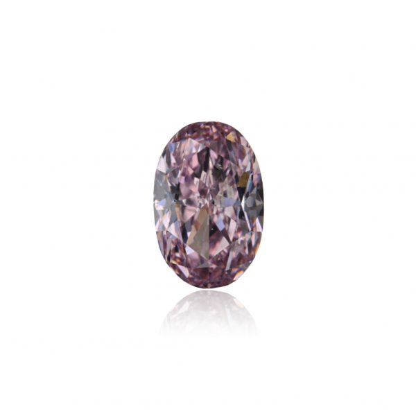 Natural Fancy Intense purplish pink 0.41 ct. SI2 Radiant shape Diamond GIA certified