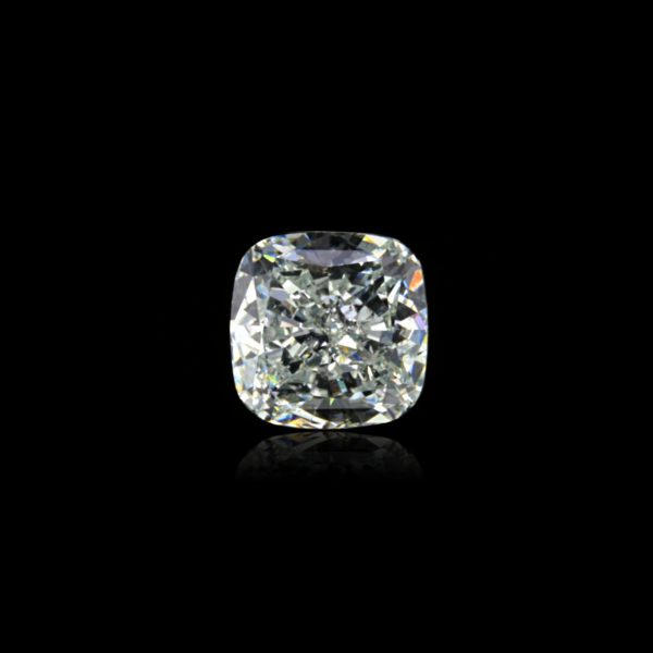 Rare collection Diamond, Natural Faint Blue 1.10 ct Cushion cut diamond.