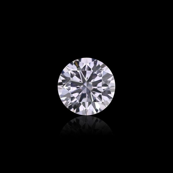 0.51 Ct. Natural Faint Pink VVS2 Round brilliant cut diamond. GIA