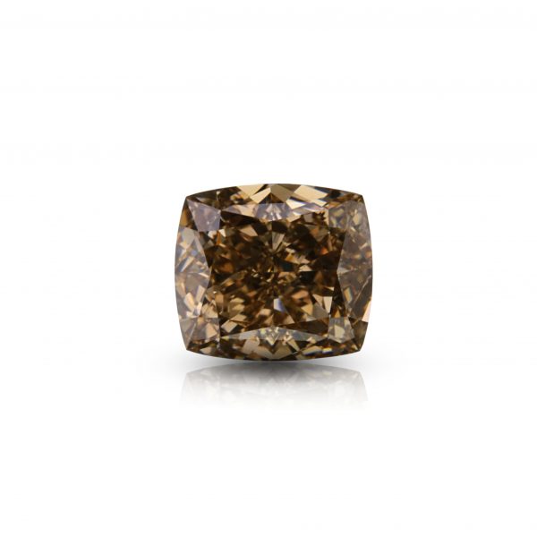 Natural Fancy Brown 2.19 ct. VVS2 Cushion shape Diamond, IIDGR "DE BEERS" Certified.